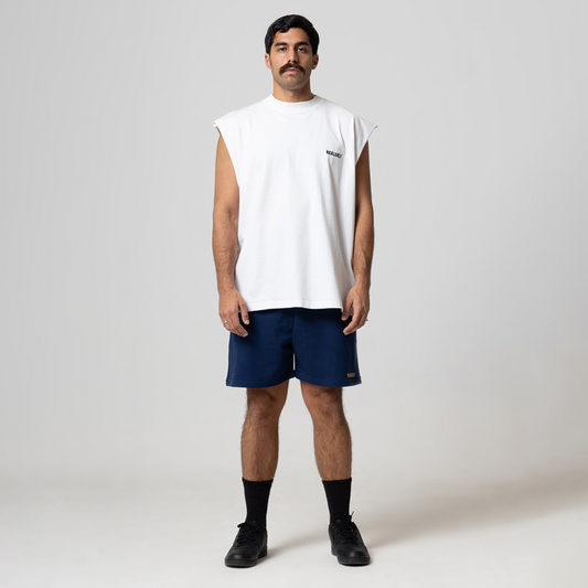 REALSELF EMBROIDERY LOGO JOGGING SHORT