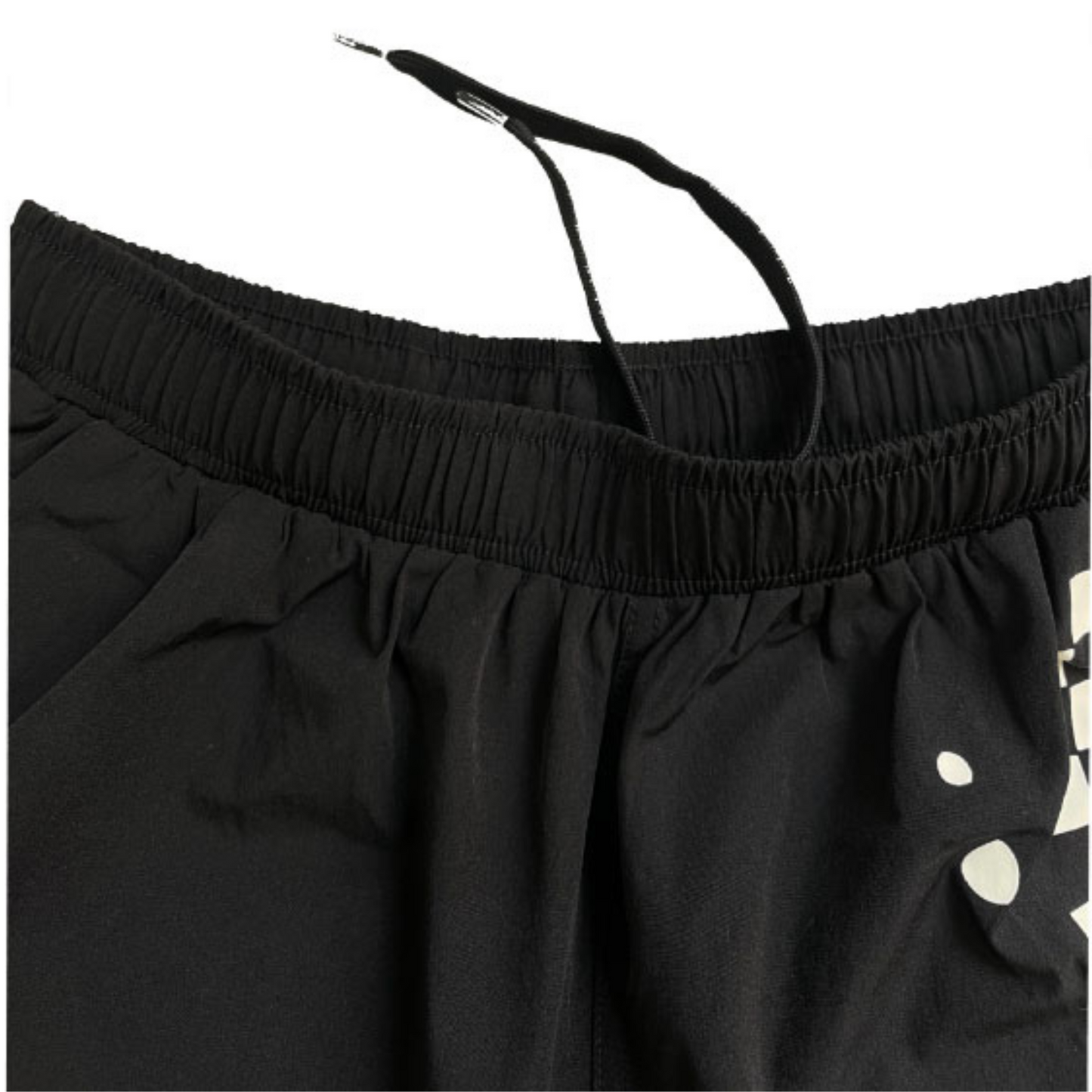 REALSELF BLACK NYLON SHORT