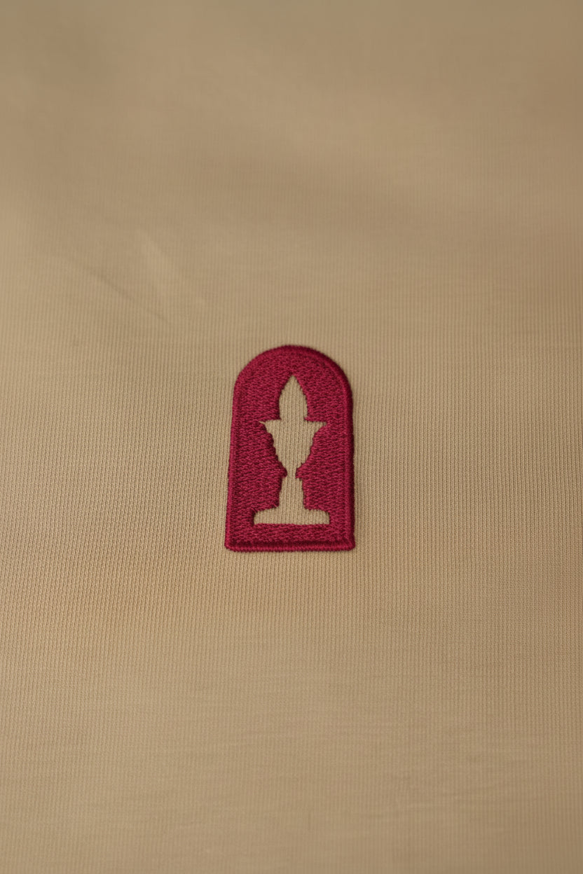 Classic Beige Cotton T-Shirt