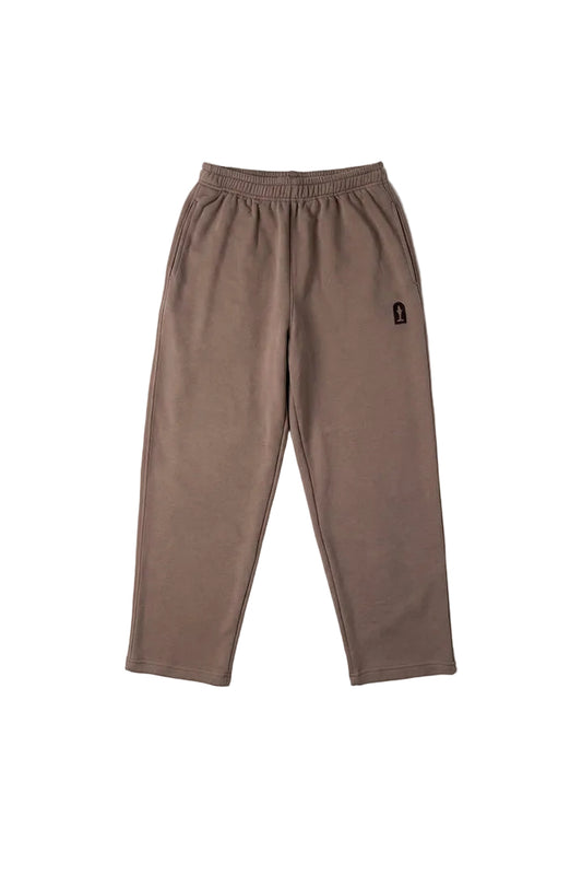 Classic Brown Terry Cotton Sweatpants