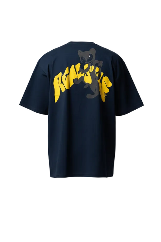 REALSELF LOGO OVERSIZED BLUE - TSHIRT