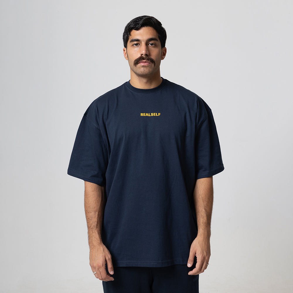 REALSELF LOGO OVERSIZED OVERSIZED T-SHIRTS