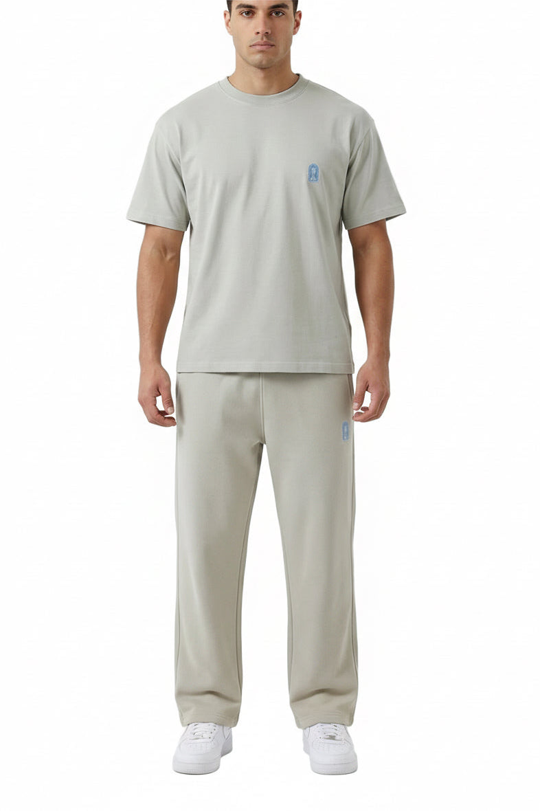 Classic Grey Cotton T-Shirt