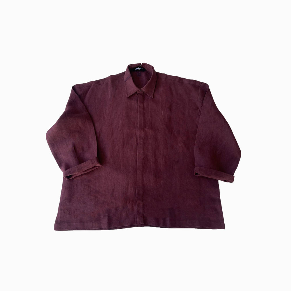 LINEN LONG SLEEVE SHIRT