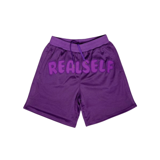 REALSELF Mesh Short Purple
