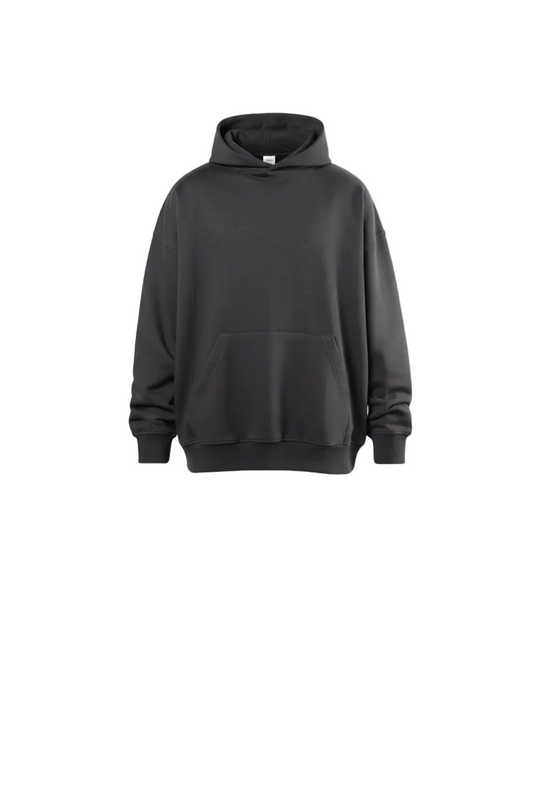 PRINTED HOODIE IN GREY UNISEX