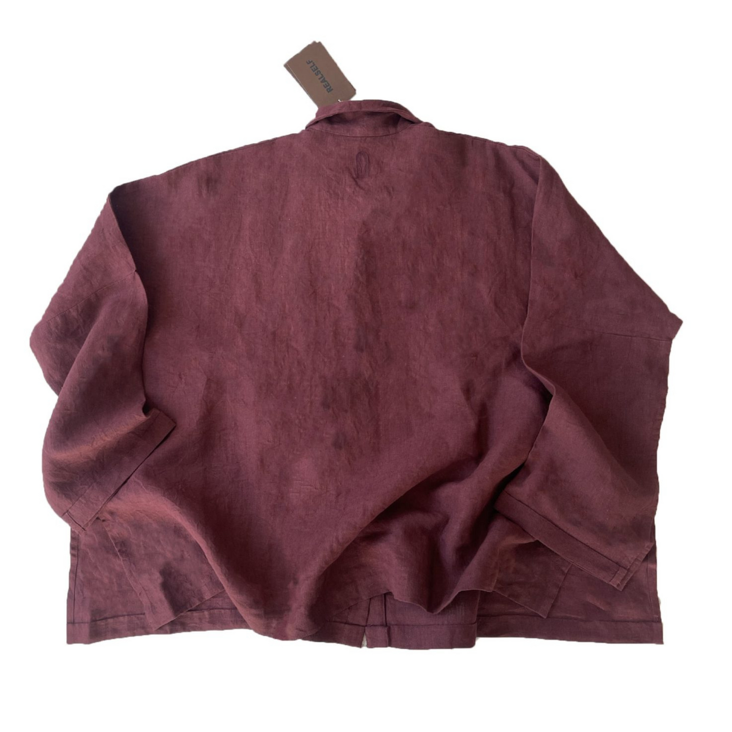 WOMEN LINEN LONG SLEEVE SHIRT