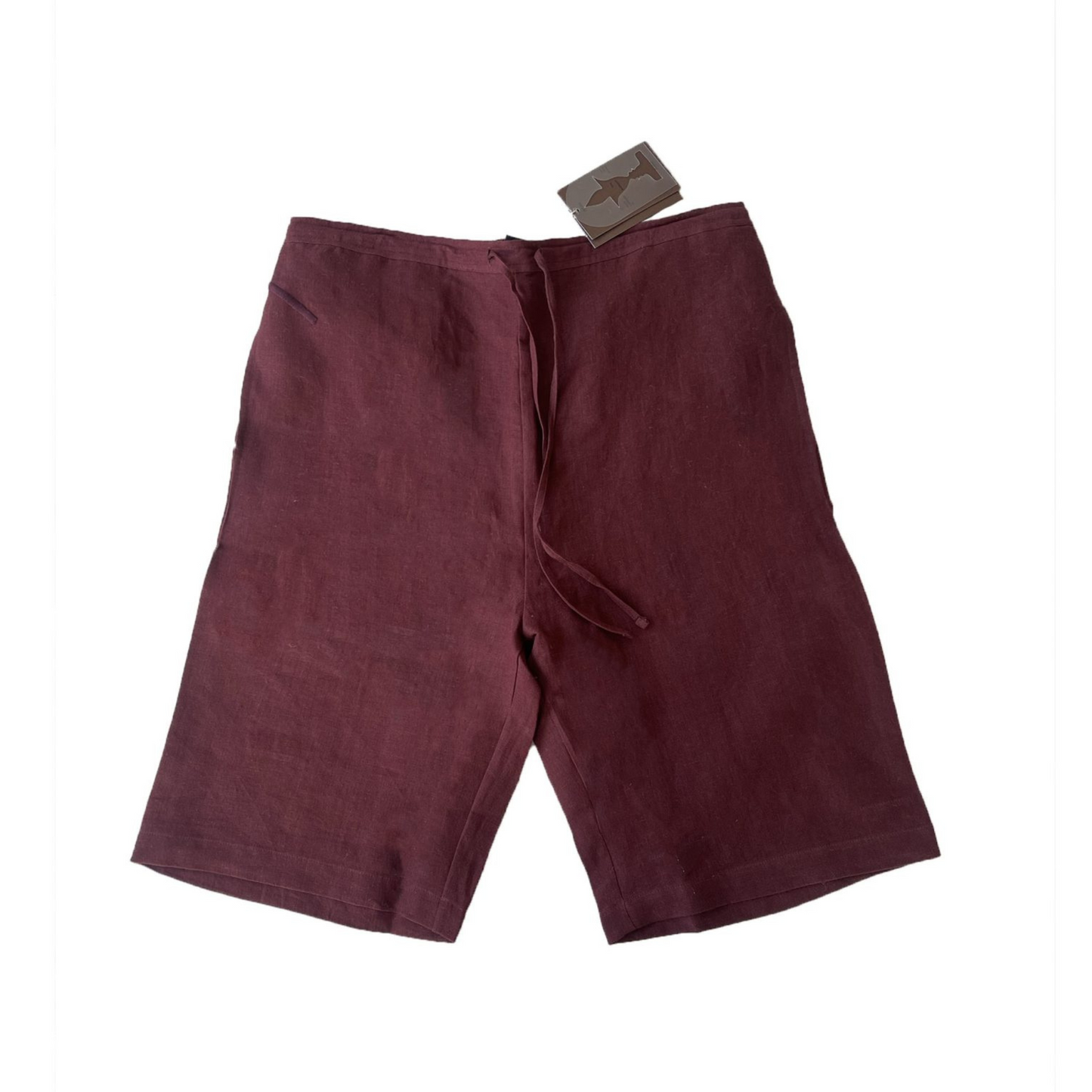 LINEN RELAXED FIT SHORTS