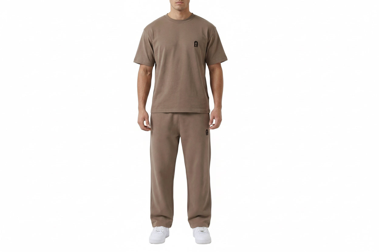 Classic Brown Cotton T-Shirt