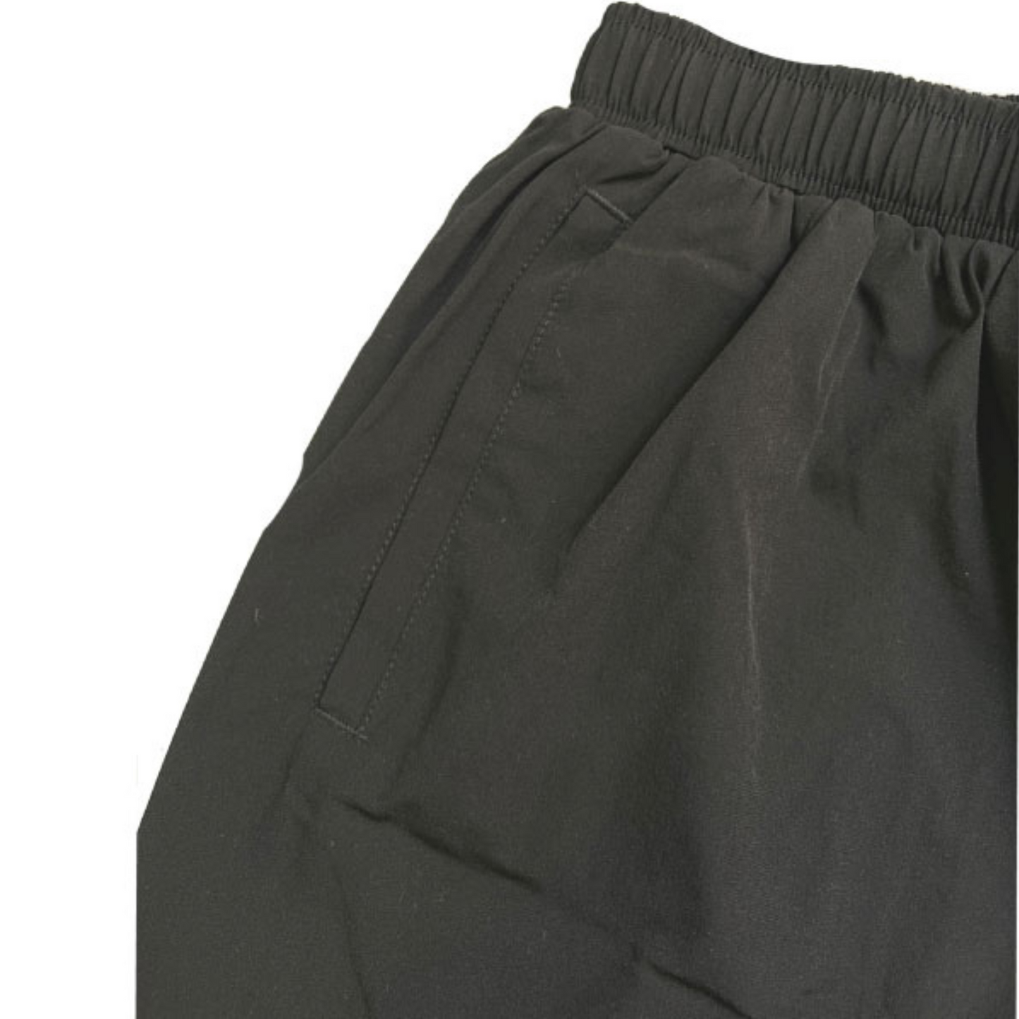 REALSELF BLACK NYLON SHORT