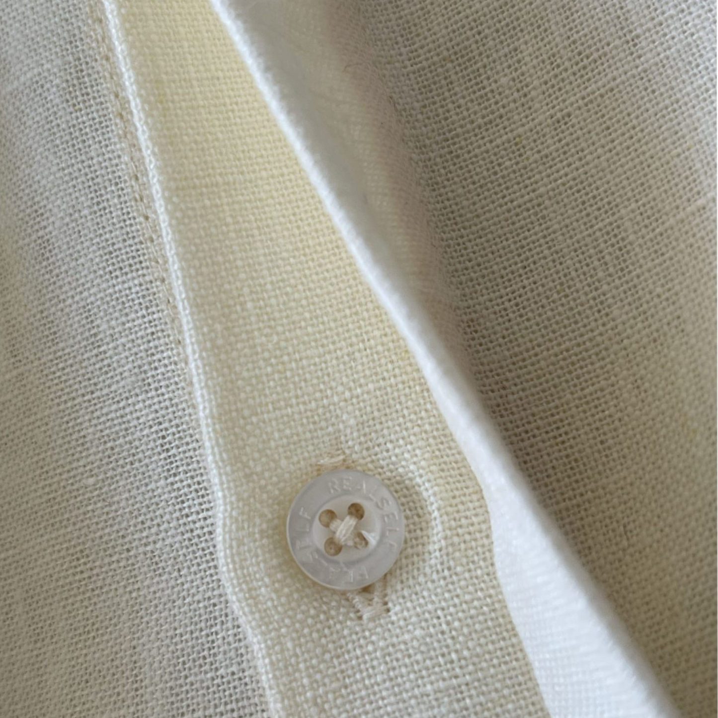 LINEN LONG WHITE SLEEVE SHIRT