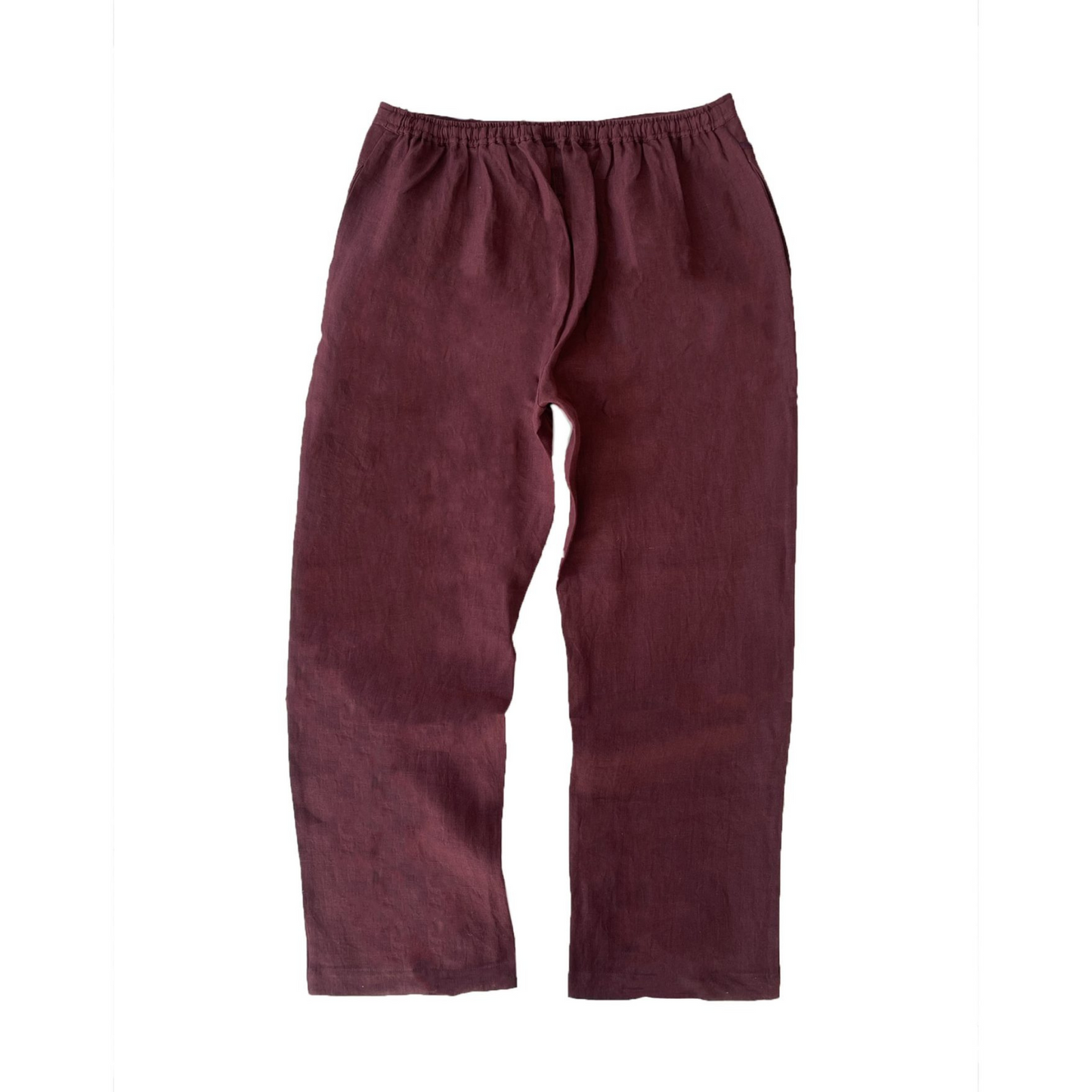 LINEN RELAXED FIT PANTS