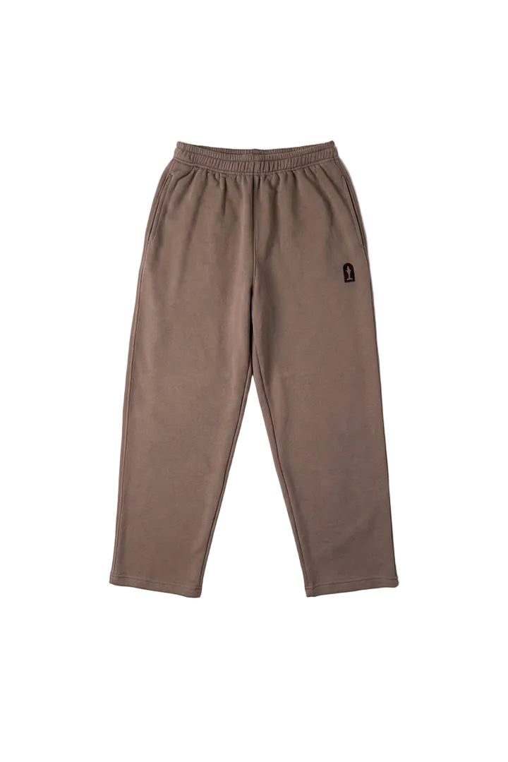 Classic Brown Terry Cotton Sweatpants