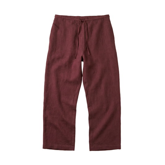 LINEN RELAXED FIT PANTS
