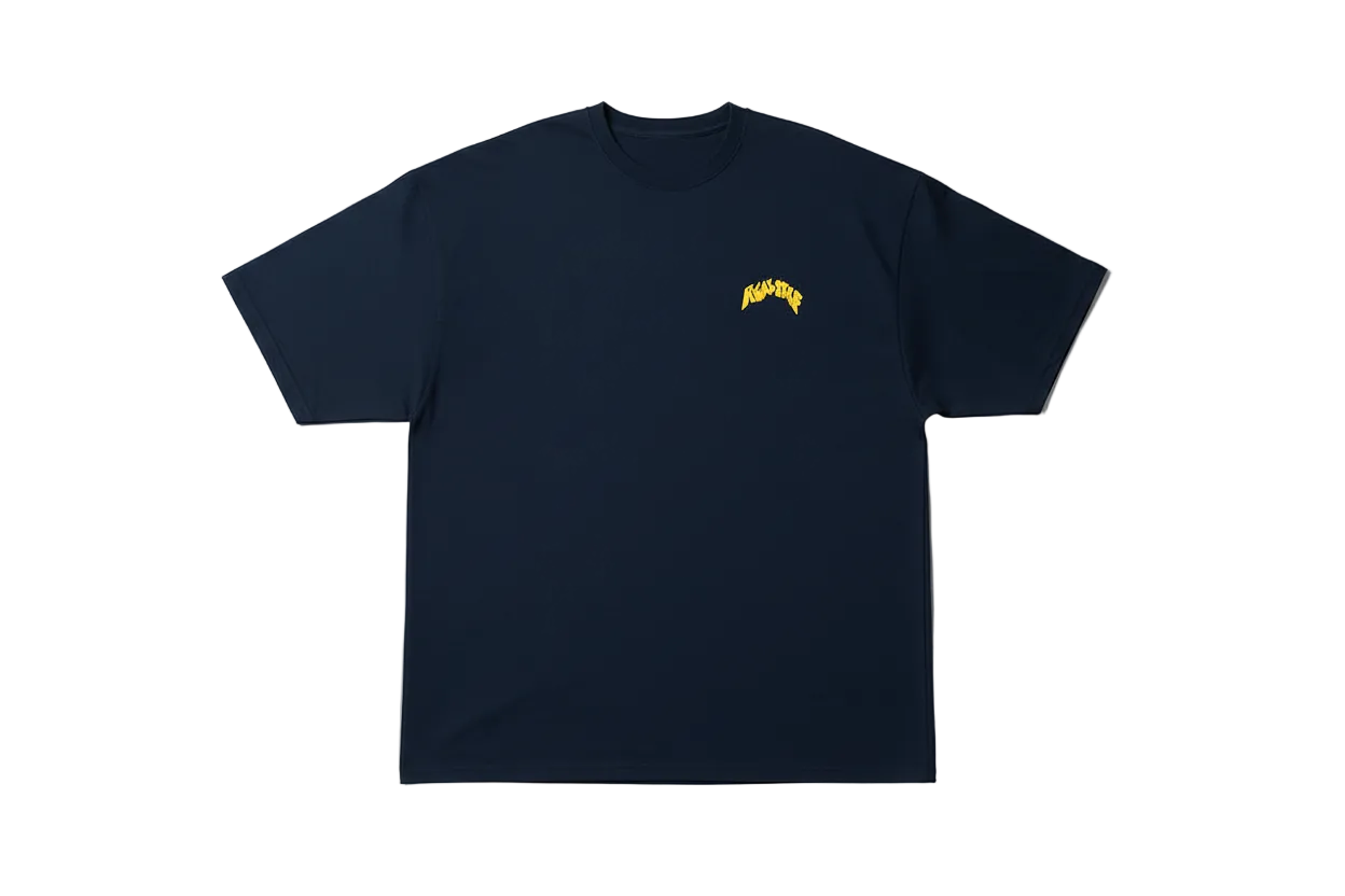REALSELF LOGO OVERSIZED BLUE - TSHIRT