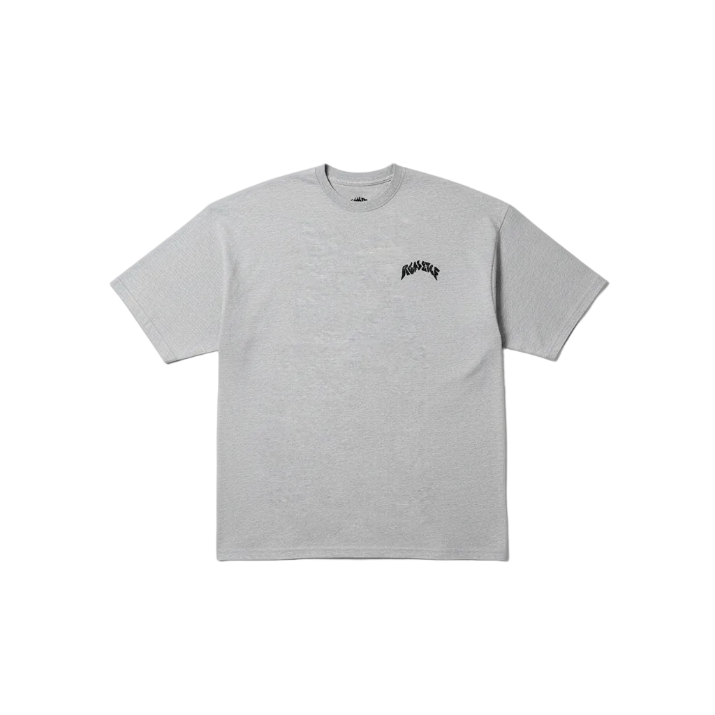 REALSELF LOGO OVERSIZED GREY TSHIRT