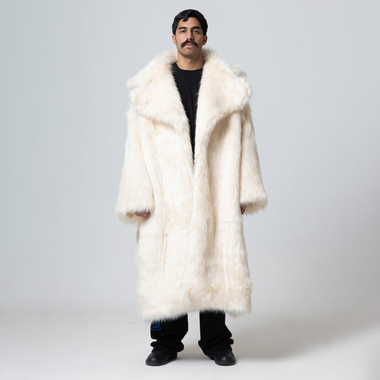 OVERSIZED FAUX FUR COAT