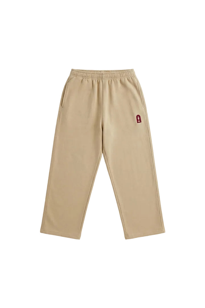 Classic Beige Terry Cotton Sweatpants